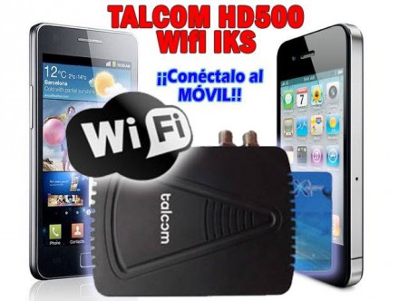 Receptor TALCOM HD500 Wifi 